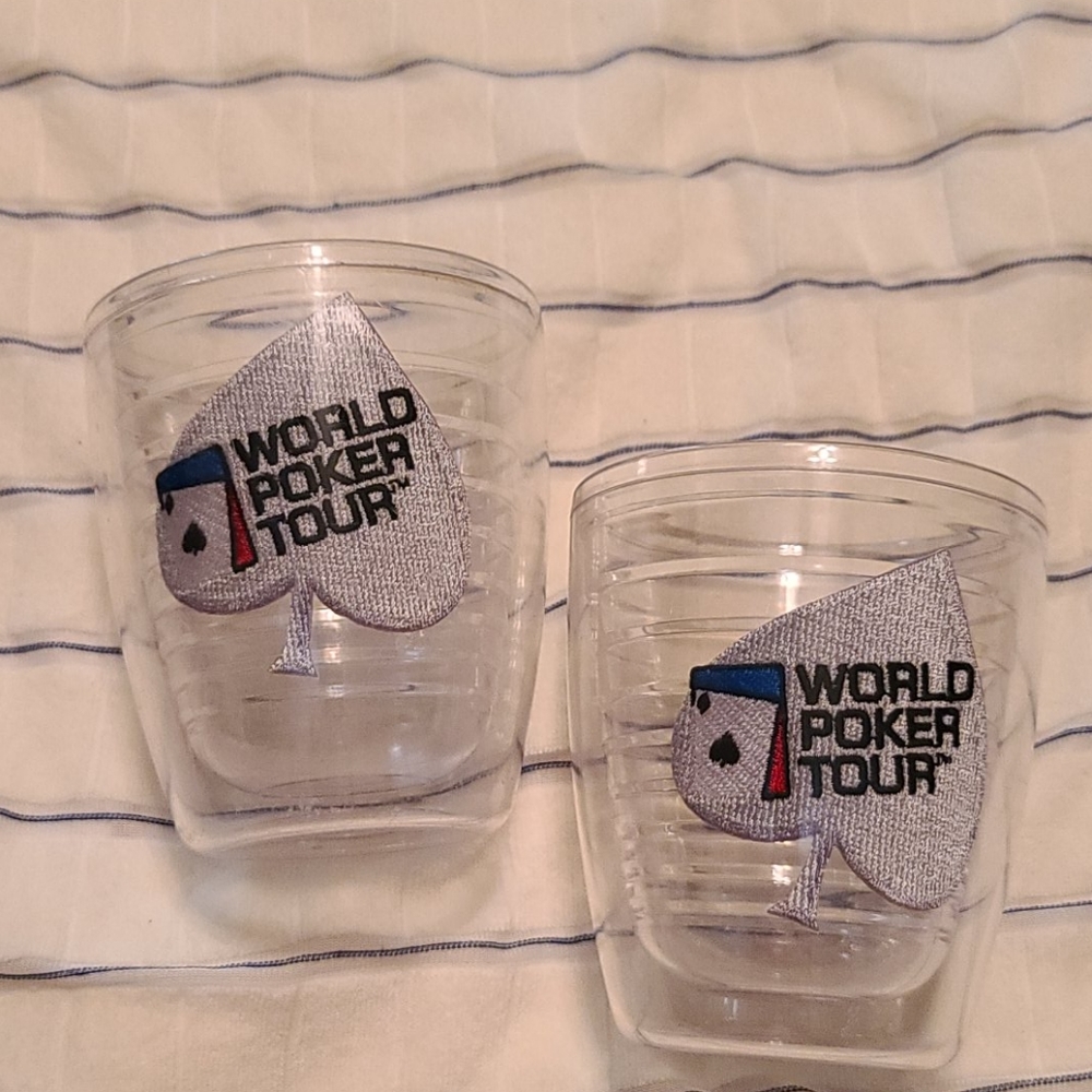 Tervis tumbler world poker tour set of 2
